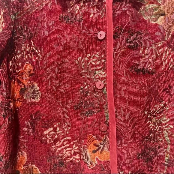🍁 Analogy vintage tapestry jacket - Picture 5 of 7